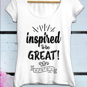 Customized inspirational T-shirt